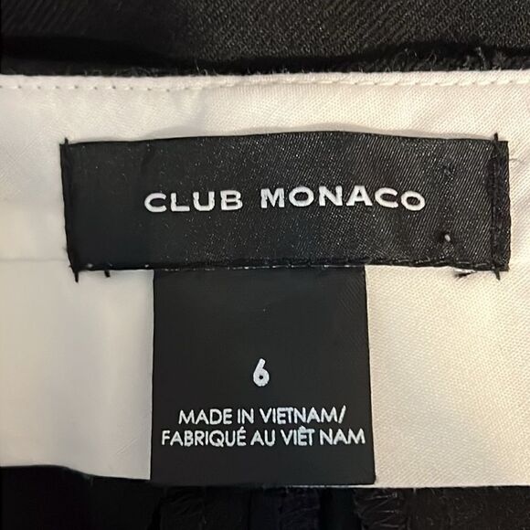Club Monaco Ryannne Black Wool Blend Ankle Pant Size 6 NWT‎ - Picture 15 of 16